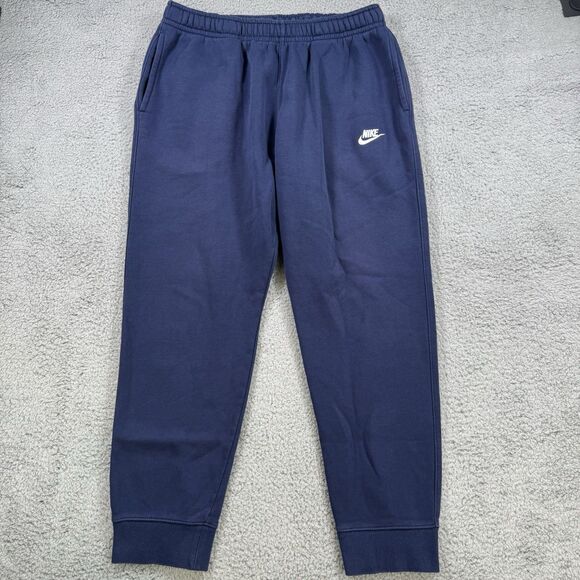 Nike Pants Mens XL Blue Jogger Casual Gym Training Streetwear - Picture 1 of 10